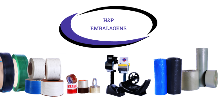 Foto de alguns produtos da H&P Embalagens